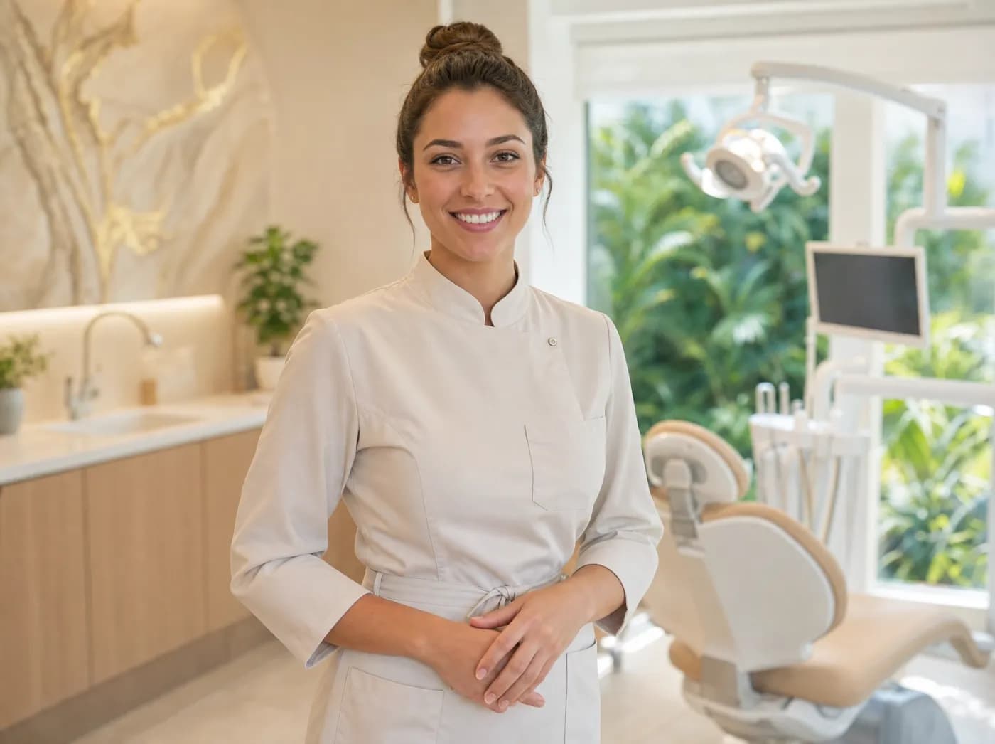 Praticienne du cabinet dentaire Sourire Austral à Saint-Pierre, La Réunion